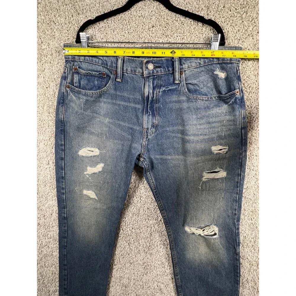 New Levi's 501 Premium Original High Rise Big E Button Fly Jean Women Size 36x30 - Picture 2 of 9